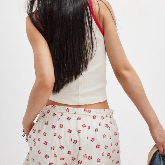 Free People NWT Cambridge Short in Ivory Combo - Picture 2 of 2